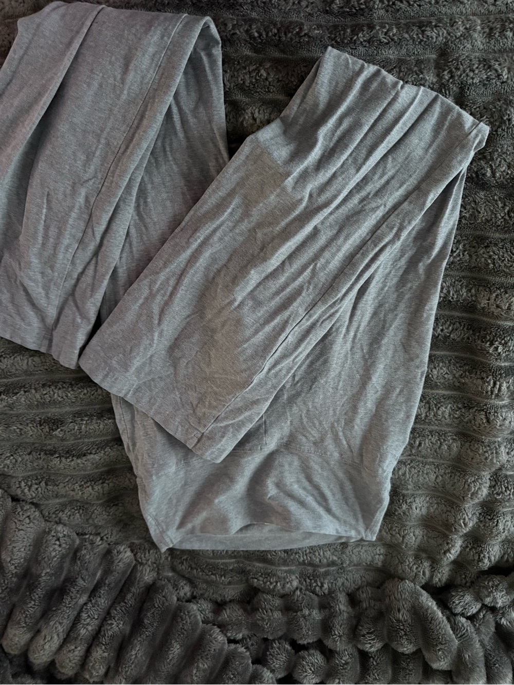 Aritzia Light Gray Boot Cut Flare Pants
